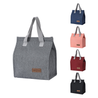 Oxford Doek Verdikte Aluminium Lunch Zakken Draagbare Outdoor Picknick Box Thermisch Geïsoleerde Maaltijdtas Voor Vrouwe