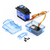 P2047 RC Car/Boot Waterdichte Ontvanger Radio Box Transparante Plastic Uitrusting Beschermende Waterdichte Behuizing Mod