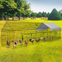 PawGiant 130'' Pluimvee Kippenhok Hen Huis Konijnenhok Buitenkooi Nestkastje