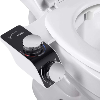 Persoonlijke Hygiëne Bidet Toiletbril Bevestiging Frontale Achter Wassen Warm Koud Water Niet Elektrische Zelfreinigende