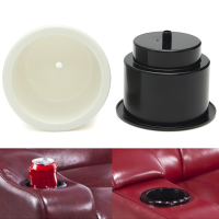 Plastic Marine Boat RV Auto Cup Drink kan waterfleshouder met wateruitlaat