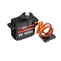 Power HD 1600A 1.3KG 6g Micro Servo Compatibel met Futaba JR Vliegtuig RC Model