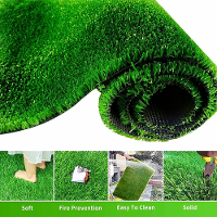 Premium Kwaliteit UV bestendige Kunstgras Mat 15mm Dik Brandwerende PP+PE Materiaal Makkelijk Schoon te Maken Op Maat te