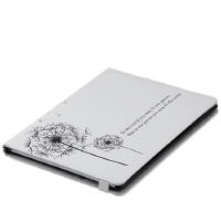 PU lederen folio hoeshouder voor iPad 2/3/4 