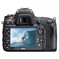 PULUZ 2.5D Gebogen Edge 9H Oppervlaktehardheid Gehermde Glas Displaybescherming voor Nikon D500 D600 D610 D7100 D7200 D7