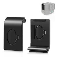 PULUZ metalen batterij zij interface deksel met dop voor GoPro Hero11 Black