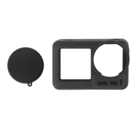 PULUZ PU330B Beschermende behuizing met lensdop voor DJI Osmo Action Sports Camera
