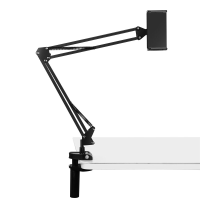 PULUZ PU535B Universele Desktop Beugel Verstelbare Boom Ophanging Armatuur Beugel met Tablet Telefoon Clip voor Selfie L