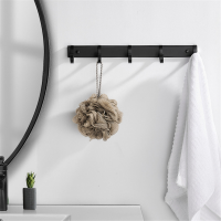 Punch free Muur Opknoping Haak Metalen Rij Haak Kleverige Haak Ruimte Aluminium Kleding Kapstok