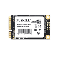 PUSKILL MSATA Solid State schijven 128 GB/256 GB/512 GB 520 MB/s Plating Harde Schijf voor Desktop Laptop