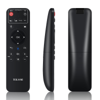 Q9 Intelligente Air Mouse BT Spraakafstandsbediening 22 Toetsen 6 Key IR Plastic Siliconen Zwarte Fly Air Mouse Per Andr