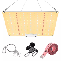 QBCC600 PRO IR + UV Quiet Fanless Full Spectrum LED Grow Light Hoge PPFD voor 2x3FT Tent voor zaailingen Groente en Bloe