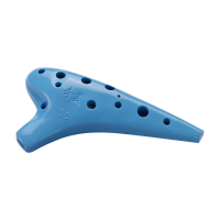 QI MEI QMT 1 Sopraan C 12 gaten Ocarina ABS Materiaal met beschermtas voor beginners