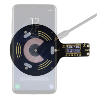 Qi QC2.0 / 3.0 Draadloze 10W snellader mobiele telefoontester voor Apple Huawei spanning en stroomweergave