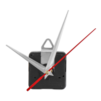 Quartz Stille modus Uurwerkmechanisme DIY kit Uur Minute Tweedehands