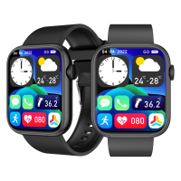 QX7 1,85 inch HD Scherm Bluetooth Oproep Hartslag Bloeddruk SpO2 monitor Multisportmodi Fitnesstracker 260 mAh Batterij