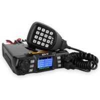 QYT KT 980 Plus VHF 136 174 mhz UHF 400 470 mhz 75 W Dual Band Base Car Mobiele radio Amateur