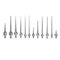 R0,15/R0,2/R0,3/R0,4 Schroefdraadpuntnaalden, puntige contactpunten voor Indicatorklokken, Indicatorsondes