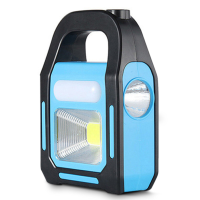 Raagbare Solar Lantaarn COB LED Werk Lamp Nood Spotlight USB Oplaadbare Handlamp Zoeklicht voor Outdoor Wandelen Camping