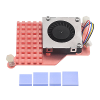 Raspberry Pi Dissipatie Koelventilator Puur Koperen Radiator Blower Koeler Heatsink voor Raspberry Pi 5