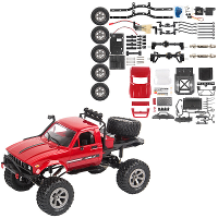 RBR/C Upgrade C14MKS 1/16 4WD Drive Off Road Climbing Truck RC Car KIT Model Speelgoed Deurbrug Versie