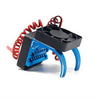 RC Auto 42mm Motor Dubbele Ventilator Radiator Koeling Ventilator Cover Voor 4082 Arrma RC Auto Onderdelen