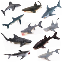Realistische Ocean Animal Model Marine Animal Solid Whale Shark serie Science Education Puzzle Toys
