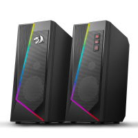 Redragon GS520 RGB Game Speaker Aambeeld Aux 3.5Mm Stereo Surround Muziek Soundbar voor Computer 2.0 PC Home Notebook TV