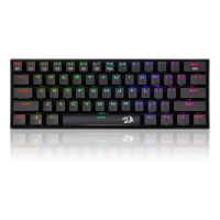 Redragon K530 Mechanisch Gaming Toetsenbord 61 Toetsen Bluetooth Waterdicht Gemengde Kleur Achtergrondverlichting met Br