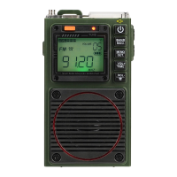 Retekess TR111 Radio FM Draagbare radio's AM FM Mini Ham Radio Korte golf Nood amateurradio Multiband SW VHF WB Alarmklo