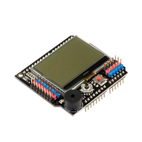 Robotdyn® grafisch LCD 128x64 displaybord + zoemerschild