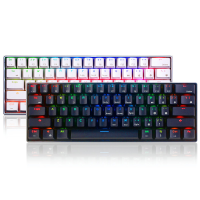 Royal Kludge RK61 mechanisch toetsenbord 61 toetsen bluetooth 5.0 Bedraad dual mode RGB gamingtoetsenbord