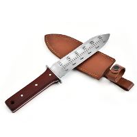 RVS Wiedemes 7,25 inch Lemmet Ergonomisch houten handvat Dubbelzijdig roestbestendig tuingereedschap Buitenelement