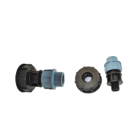 S60x6 IBC Ton vat Watertankventiel Connector 20/25/32mm Rechte uitlaatadapter Vatfittingen Onderdelen