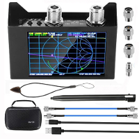 SAA 2N NanoVNA V2 Antenne Analyser 3G Vector Network Analyser 4.0 Inch Touch Screen Shortwave HF VHF UHF met Iron Housin