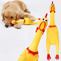Screaming Chicken Hondenspeelgoed Knijpgeluid Pet Cat Toy Honden Speelgoed voor Grote Honden Huisdier Speelgoed Levert K