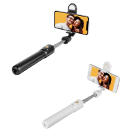 Selfiestick met ringlicht