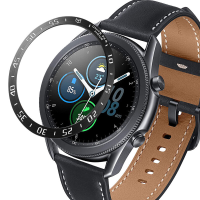 Sikai Tijd / Snelheid Tachymeter Schaal Metalen Buitenste Rand Cover Horloge Bezel Ring Wijzerplaat voor Samsung Galaxy