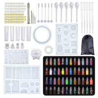 Siliconen gietvormen voor hars sieraden DIY hars hanger armband siliconen gietmal