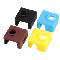 SIMAX3D® Geel / blauw / bruin / zwart siliconen beschermhoes voor 3D printer verwarmingsblok Hotend