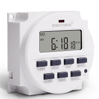 SINOTIMER TM618N 4 12V DC/AC 1.6 Inch LCD Digitale Timer Elektrische Controller 7 Dagen Programmeerbare Tijdschakelaar I