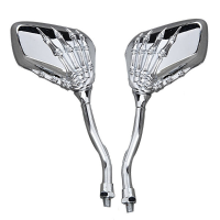 Skull Claw achteruitkijkspiegels voor Motorcycle Har / Honda / Suzuki / Yamaha