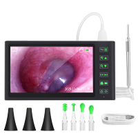 Slimme Visuele Orenreiniger met 200W HD Camera 7,0 inch Display Waterdicht IP67 3000mAh Langdurige Batterij Fijne 3,9mm