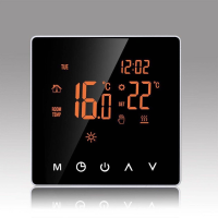 Smart Home High power touchscreen elektrische verwarmingsthermostaat zonder wifi functie