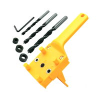 Snelle houtbewerking pen  en gatverbinding jig ABS handheld pocket hole jig systeem gat pons boorgids