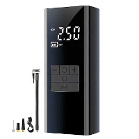 Snoerloze bandenverstuiver luchtpomp powerbank draagbare digitale bandenpomp snelle inflator luchtpomp LED licht voor au