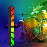 Sound Control RGB Pickup Sfeer Licht APP Controle Muziek Ambient LED Nachtlampje Bar Auto Sfeer Colorful Buis Lamp