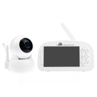 SP950 720P HD 5 inch draadloze digitale babyfoon met camera 5200 mAh batterijtemperatuurbewaking Auto nachtzicht 2 weg a