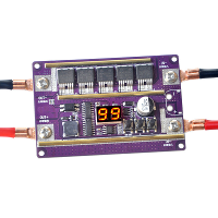 Spotlasmachine DIY kit 99 tandwielen van vermogen instelbaar spotlasbesturingsbord voor het lassen van 18650 batterijen