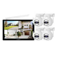 Srihome NVS010 5MP WiFi PTZ bewakingscamera met intelligente nachtzicht, bewegingsdetectie en tweewegs intercomsysteem v